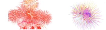 Fireworks at new years eve