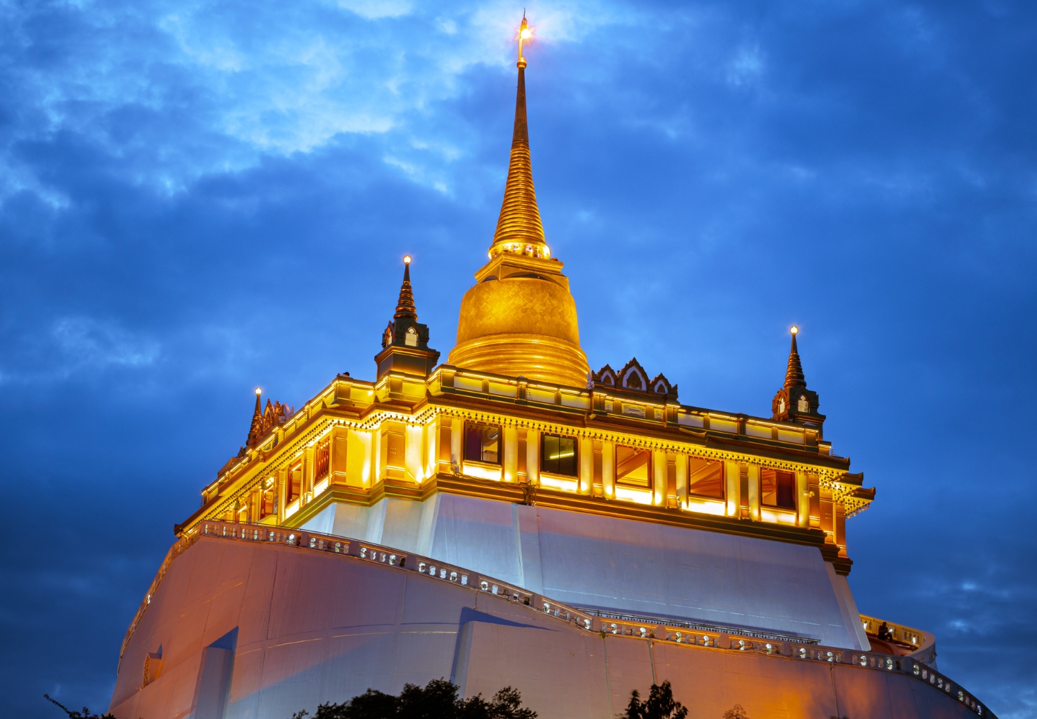 הר הזהב - The Golden Mount - Wat Saket
