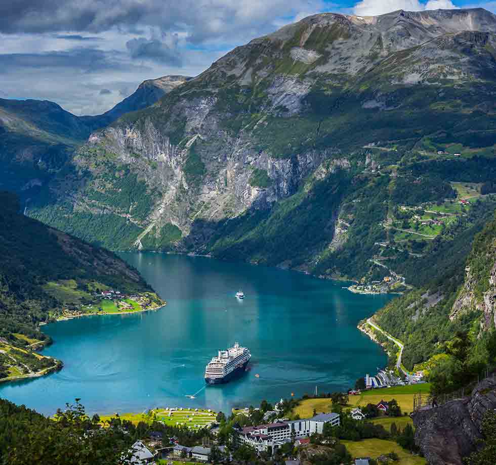 שייט מאורגן פניני סקנדינביה והפיורדים הנורבגיים-אל על