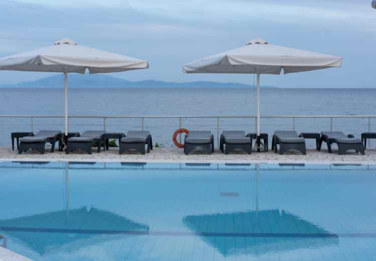 מלון Blue Waves Luxury Suites by the Sea בלסבוס