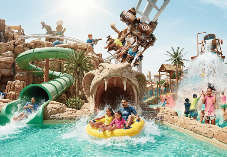 פארק עולם המים אבו דאבי