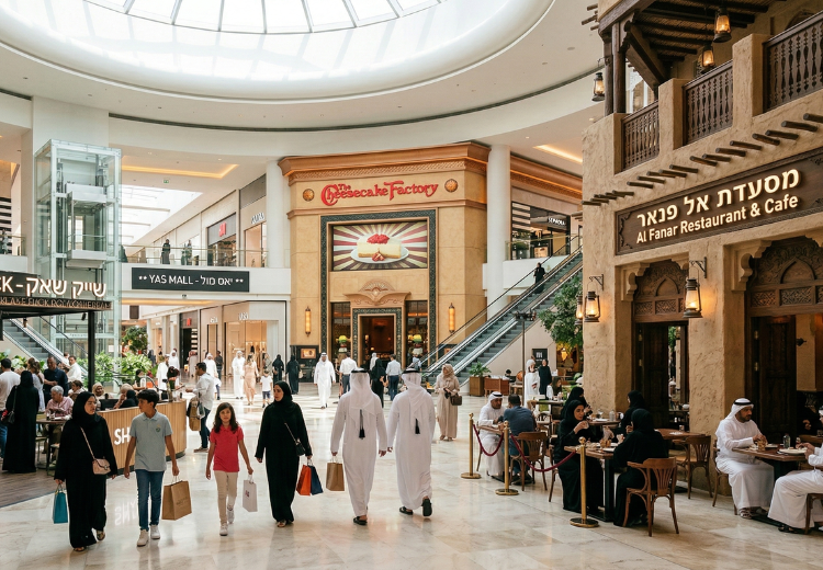 יאס מול (Yas Mall): טעמים מסורתיים ומותגים אהובים