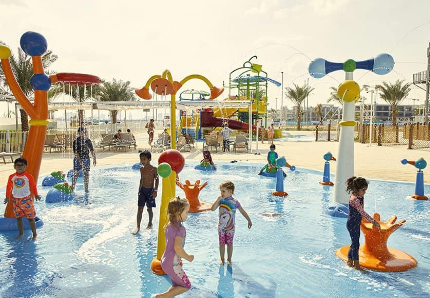 פארק המים SPLASH במלון RIU DUBAI