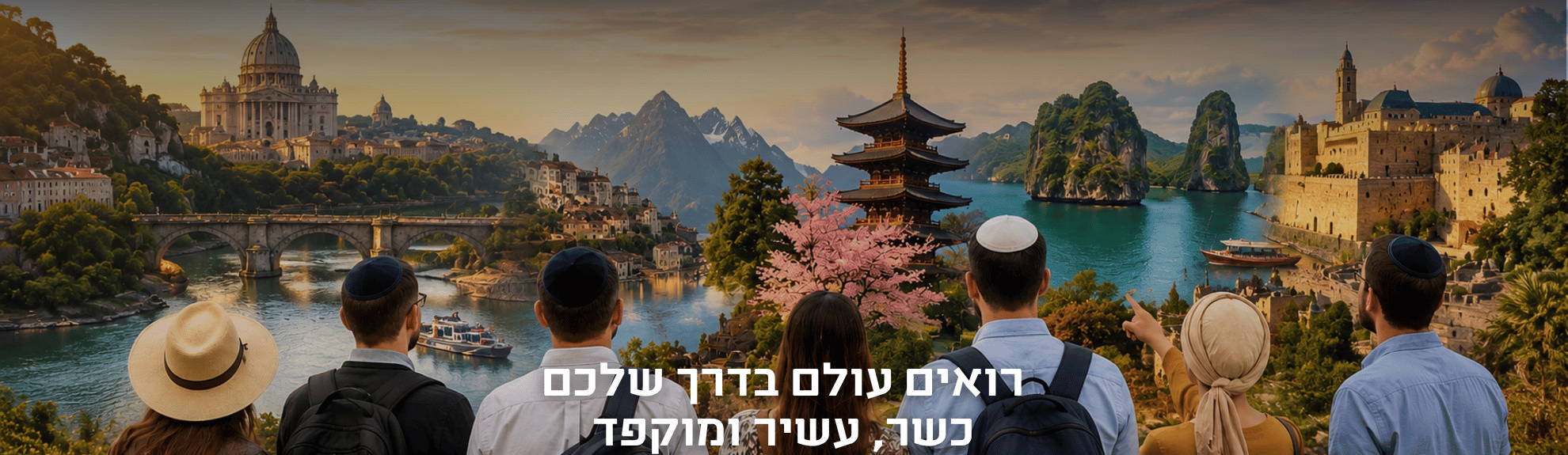 רואים עולם בדרך שלכם