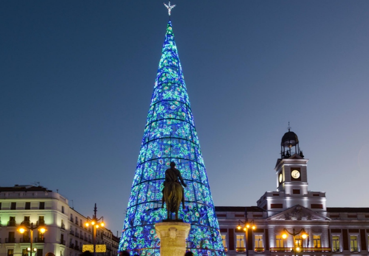 מדריד כולל שווקי חג המולד
