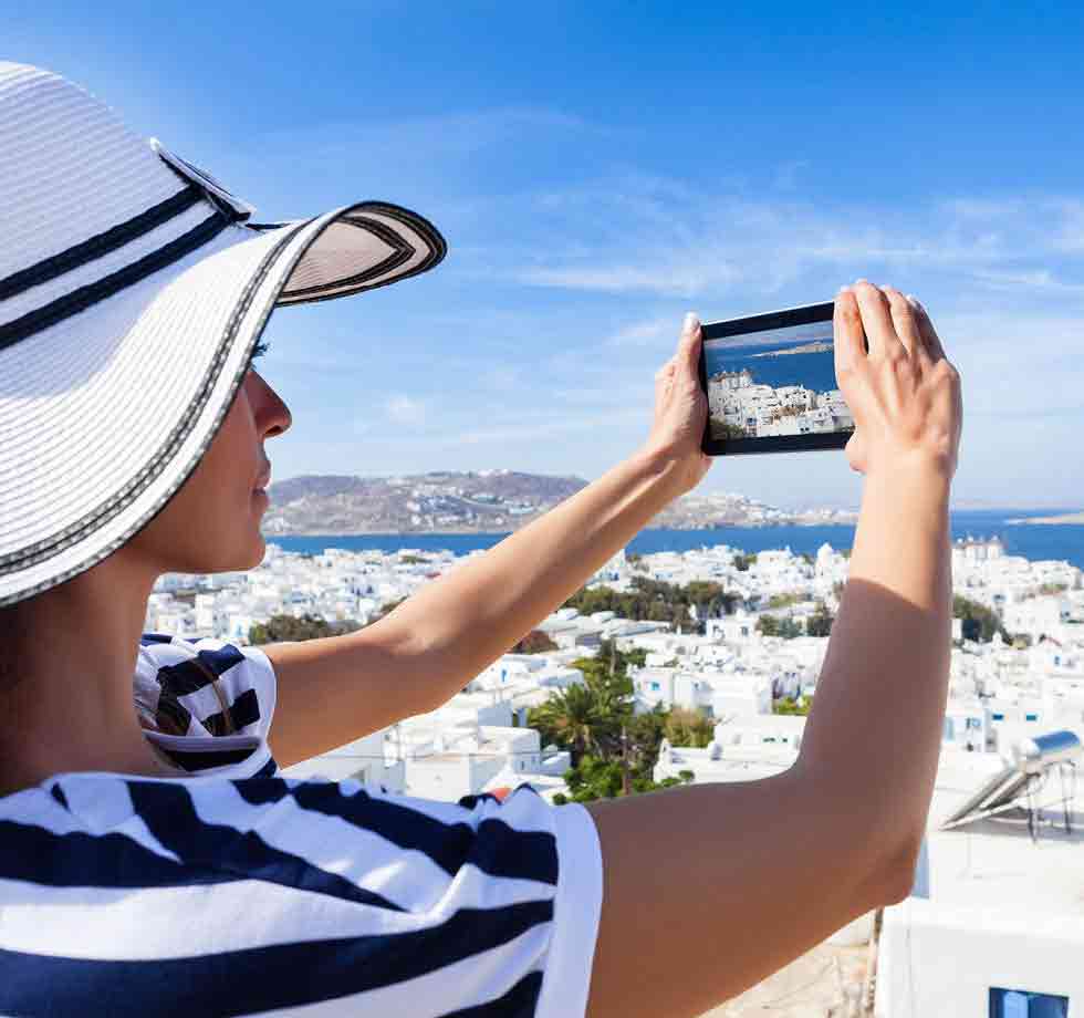 טיסה למיקונוס