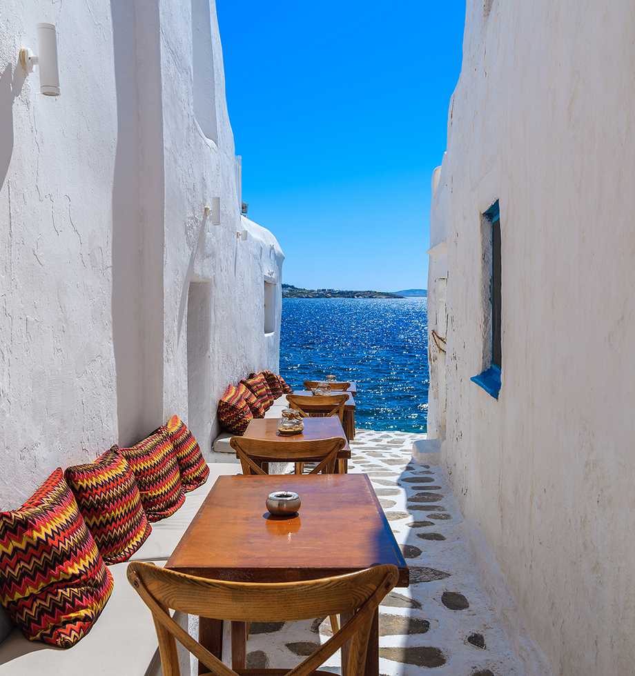 טיסה למיקונוס